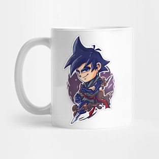 Black Goku Chibi Mug